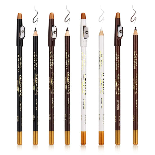 Pencil For Men's Beard Edge Hairline Razor Trace Barber Shape Accessories With Sharpener Hair Line Pen Makeup Eyebrow Pencil