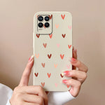 For Realme 8 Pro 8S Case Love Heart Camera Protection Soft Liquid Silicone Back Cover For Realme8 S Realme 8Pro 8 S Funda Bumper