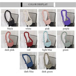 Women Handbags Elegant Quilted Shopping Bag Cloud Pleated Bubbles Messenger Bag Casual Shoulder Bag Fashion Simple Commute Bag