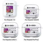Creative Music Album Case for Airpod Pro2 1 2 3 4 Pro Rapper Kanye Wireless Headphone Cover for Air Pods 4rd Gen