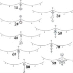 Sexy Dangle Rhinestone Piercing Navel Chain Belly Button Ring with Waist Chain Women Navel Piercing Body Jewelry