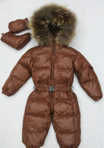 Winter clothes Infant Baby Snowsuit Boy Girl Romper Jacket Hooded Jumpsuit Warm Thick Coat Outfit Kids Outerwear Infant Clothing