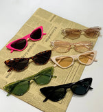 Small Frame Vintage Square Sunglasses Women Men Cat Eye Sun Glasses Eye Glasses Goggle Square Male Female Triangle Sunglasses