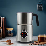 900ML Electric Milk Frother Automatic Milk Warmer Foamer Cold/Hot Latte Cappuccino Coffee Chocolate Foam Maker Kitchen Appliance