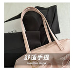 Cute Bow Tie Design Underarm Bags for Women 2025 Y2K Korean Fashion Handbags and Purses Pu Leather Shoulder Bag Designer Bag