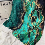 Spring Scarf Women's Luxury Design Polyester Material Smooth Scarf Soft Shawl Beach