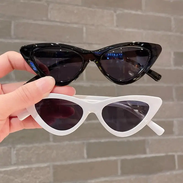 New cat eye sunglasses children's sunglasses personalized triangle trendy and fashionable sunglasses for boys and girls