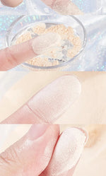 Banana Shaped Loose Powder Can Reduce Pores and Fine Lines, With a Long-lasting Matte Effect and Natural Facial Makeup Powder