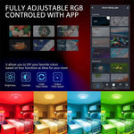 Tuya Smart WiFi BLE LED Ceiling Light AC 220V 24W RGBCW Round Ceiling Lamp Indoor Lighting APP Alexa Geogle Home Voice Control