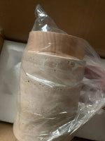 Modern Stone Travertine Ceiling Lamp Bedroom Corridor Flush Mounted Foyer Hallway Staircase Indoor Lighting Fixture Decoration