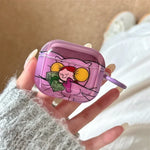 Sleeping Girl Case for AirPods 4 Airpod 1 2 3 Pro Pro2 Bluetooth Earbuds Charging Box Protective Earphone Case Cover