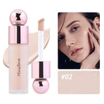 5.5g Smooth Liquid Concealer Cream Long Lasting and Waterproof Foundation Moisturizing Makeup Base Full Coverage Face Make Up