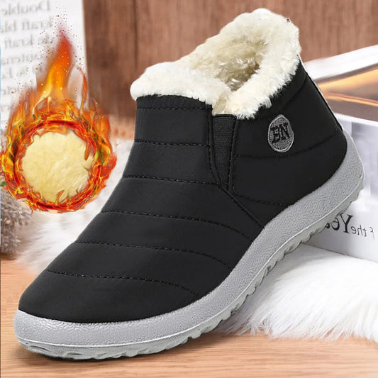 Men Boots Snow Outdoor Men's Shoes Plus Size Men's Winter Boots Plush Shoes Men Waterproof Men's Boots Male Footwear Work Shoes