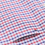 Men's Versatile Casual Checkered Oxford Cotton Shirts Single Pocket Long Sleeve Standard-fit Button Down Gingham Striped 7XL 6XL