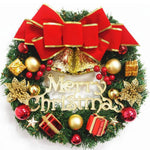 Christmas Decoration Handmade Simulation Christmas Wreath Door Hanging Window Props Exquisite High Quality Home Decor