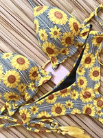 RUOTONGSEPT Sexy Print Bikinis Set Women Swimsuit Bandage Two-Piece Swimwear Brazilian Biquínis Beachwear Bathing Suit 2022 New