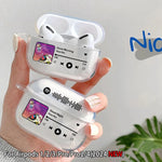 Creative Music Album Case for Airpod Pro2 1 2 3 4 Pro Rapper Kanye Wireless Headphone Cover for Air Pods 4rd Gen