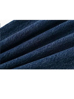 TRAFZA 2024 Women's Street Trendy Denim Jeans Deconstructed Trousers Embellished Mid-Waist Wide Leg Pockets Versatile Jeans