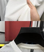 Ice Silk Bamboo Node Men's Short Sleeve T-Shirt Summer Pure Color Elastic Comfortable Cool Feeling Casual Versatile Thin Trendy