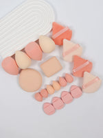 20 Pcs Pink Makeup Sponge and Makeup Puff Set Suitable for Face Cream and Powder Concealer Powder Makeup Machine