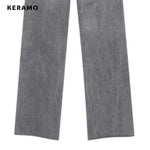 American Leopard Patchwork Eclectic Waif Jeans Y2K Harajuku Street Washed Pockets Denim Trouser Women Casual Grunge 2000s Pants