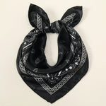 Bohemian Print Bandana Paisley Printed Headbands Hiphop Kerchief Outdoor Unisex Headband Wrist Wraps Face Mask Handkerchief