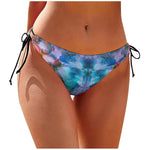 Solid Sexy Tie Briefs Bathing Swim bottom For Ladies Bikini Women’s High Waist Swimming Bottoms Vintage Basic Style Swimsuit