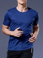 Running Shirts Soccer Shirts Men's Jersey Sportswear Mens Jogging T-Shirts Quick Dry Compression Sport T-Shirt Fitness Gym