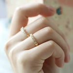 New Delicate Thin Rings for Women Silver Color/Gold Color Shiny CZ Fancy Wedding Eternity  Fashion Accessories Jewelry