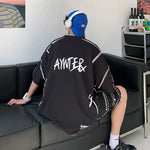 Men Cute Graffit Blouse Top Shorts Set Oversize Summer Funny Shirt Clothes Harajuku Casual Short Sleeve T-shirt 2 Piece Suits