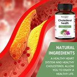 Cholesterol Supplements - Improves Blood Circulation, Supports Cardiovascular Health, and Strengthens The Immune System
