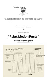 Maden Casual Men's CleanFit Dress Pants Solid Color Straight Trousers with YKK Zipper Fly Timeless Office Pants for Business