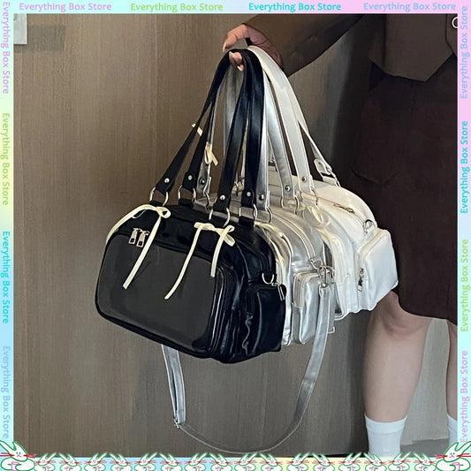 Anime Two-Dimension Japanese Uniform Bag Jk Shoulder Bag Large Capacity Crossbody Versatile Badge Display Bag Doll Itabag