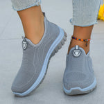 Women's ladies shoes Breathable Flying Woven Slip-On Sneakers shoes woman 2025, women's sneakers. csale shoes with free shipping