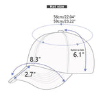 LANGZHEN Unisex Baseball Cap 100% Cotton Fits Men Women Washed Denim Adjustable Dad Hat