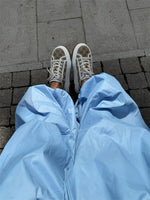 Tossy Summer Fashion Pocket Bloomers Female Trousers Pleated Loose High Waist Patchwork Bandage Streetwear Wide Leg Women Pants