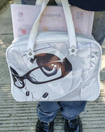 Y2k Aesthetic Harajuku Kawaii Shoulder Bags Japanese Cartoon Cute Girls Printing Handbags All Match Sweet Underarm Bag Fashion