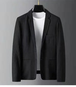 2024 Summer and Autumn New Fashion Suit Men's Long sleeved High end Quality Casual Set Korean Edition Casual Two Piece Set