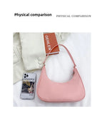 Fashionable Shoulder Underarm Bag Light Small Solid Color Satchel Stylish Women Tote Bag, Suitable for Daily Work Outdoor Party