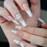 Nailpop Dual System Nails Forms Acrylic Extension False Nail Tips Top Forms for Nails Gel Building Mold Art Tools 120Pcs/Box