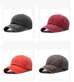 Bare Board Washed Baseball Cap Outdoor Naked Travel Sunshade Hat Women's Tide Hat