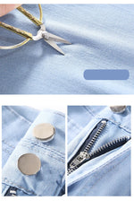 Summer Ultrathin Lyocell Women's Jeans High Waist Straight Fashion Pants Streetwear  Casual Female Wide Leg Denim Trouser