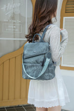 High Quality Pu Leather Backpack Women Ladies Shoulder Bag Designer Fashion Daypack Large Capacity School Bag for Girls