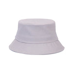 100% Cotton Solid Color Bucket Hat | Summer Sun Protection & Breathable Round Crown