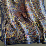 Spring Scarf Women's Luxury Design Scarf Silk Smooth Scarf Soft Muslim Headband Shawl Beach 85x180cm