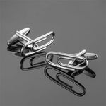 All new models Copper material fashion brand men's French shirt cufflinks small tool mathematical symbol modeling cufflinks