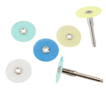 40Pcs/Box Dental Polishing Discs Holding Rod Mandrel Soflex Flexi Disc RA Shank Teeth Whitening Material Dentistry Tools