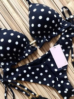 RUOTONGSEPT Sexy Print Bikinis Set Women Swimsuit Bandage Two-Piece Swimwear Brazilian Biquínis Beachwear Bathing Suit 2022 New