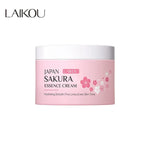 LAIKOU Japan Sakura Face Cream Smoothing Moisturizer Whitening Nourishing Oil Control Moisturizing Skin Care Repair Skin