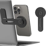 Adjustable Magnetic Phone Holder - Lightweight, Portable Side Mount for Laptop & Monitor Expansion - For Smartphones - Universal Compatibility - Perfect for Office & Home Use - Great Gift for Tech Enthusiasts